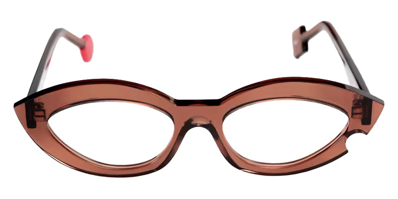 Sabine Be® Be Flirty Eyeglasses - 947 Brown Translucent Shiny