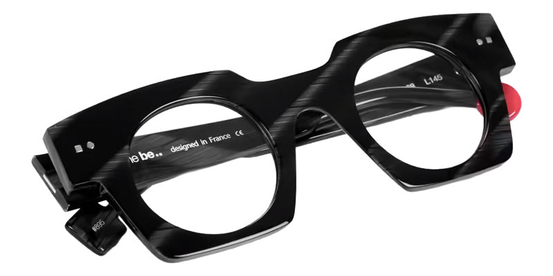 Sabine Be® Be Gangster Eyeglasses - 895 Gray Fawn Shiny