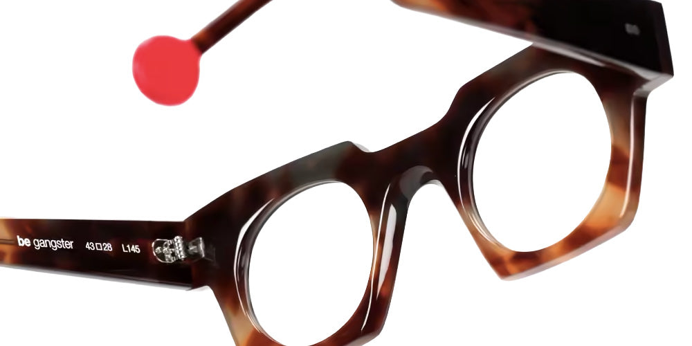 Sabine Be® Be Gangster Eyeglasses - 918 Scale Dark Degraded Shiny