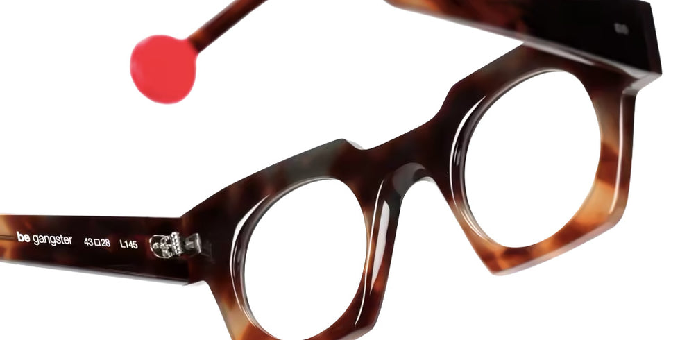 Sabine Be® Be Gangster Eyeglasses - 918 Scale Dark Degraded Shiny