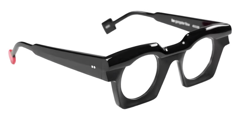 Sabine Be® Be Gangster Flow Eyeglasses - 845 Black Shiny | Black Mat
