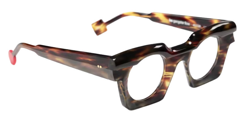 Sabine Be® Be Gangster Flow Eyeglasses - 853 Tortoiseshell Veined Dark Shiny | Tortoiseshell Veined Dark Mat