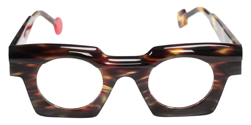 Sabine Be® Be Gangster Flow Eyeglasses - 853 Tortoiseshell Veined Dark Shiny | Tortoiseshell Veined Dark Mat