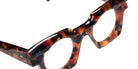 Sabine Be® Be Gangster Flow Eyeglasses - 939 Scale Fawn Blue Jeans Shiny - Scale Fawn Blue Jeans Mat