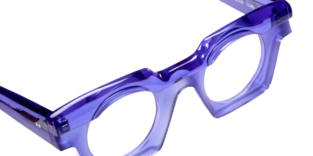 Sabine Be® Be Gangster Flow Eyeglasses - 940 Violet Translucent Shiny - Violet Translucent Mat