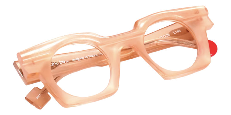 Sabine Be® Be Gangster Flow Eyeglasses - 941 Glitter Gold Rose Shiny - Glitter Gold Rose Mat
