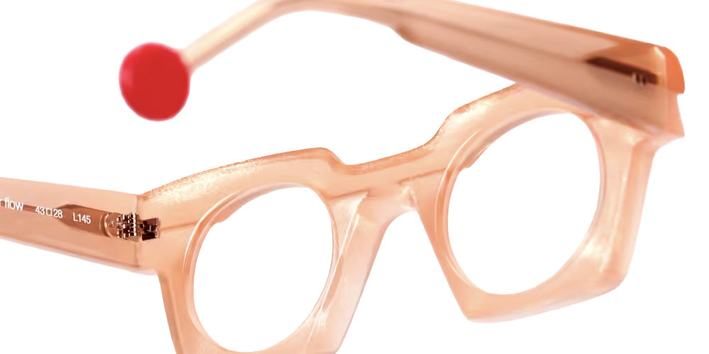 Sabine Be® Be Gangster Flow Eyeglasses - 941 Glitter Gold Rose Shiny - Glitter Gold Rose Mat
