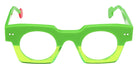 Sabine Be® Be Gangster Vibe Eyeglasses - 927 Green Fluorescent Shiny - Green Fluorescent Translucent Shiny