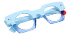 Sabine Be® Be Gangster Vibe Eyeglasses - 928 Blue Pastel Shiny - Blue Translucent Shiny