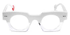 Sabine Be® Be Gangster Vibe Eyeglasses - 930 White Shiny- Crystal Shiny