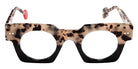 Sabine Be® Be Gangster Vibe Eyeglasses - 931 Scale Mole| Chocolate Shiny- Brown Dark Shiny