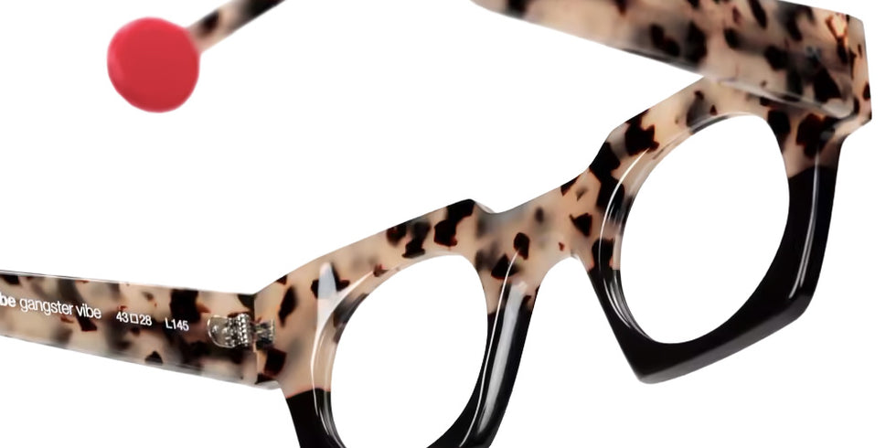 Sabine Be® Be Gangster Vibe Eyeglasses - 931 Scale Mole| Chocolate Shiny- Brown Dark Shiny