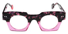 Sabine Be® Be Gangster Vibe Eyeglasses - 932 Scale Black |Fuchsia Shiny - Rose Lively Translucent Shiny