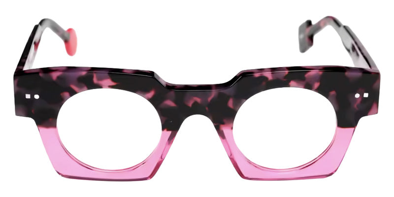 Sabine Be® Be Gangster Vibe Eyeglasses - 932 Scale Black |Fuchsia Shiny - Rose Lively Translucent Shiny