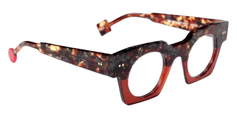 Sabine Be® Be Gangster Vibe Eyeglasses - 934 Scale Fawn Gray Shiny - Whiskey Translucent Shiny