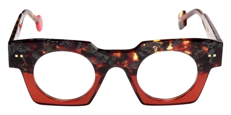Sabine Be® Be Gangster Vibe Eyeglasses - 934 Scale Fawn Gray Shiny - Whiskey Translucent Shiny
