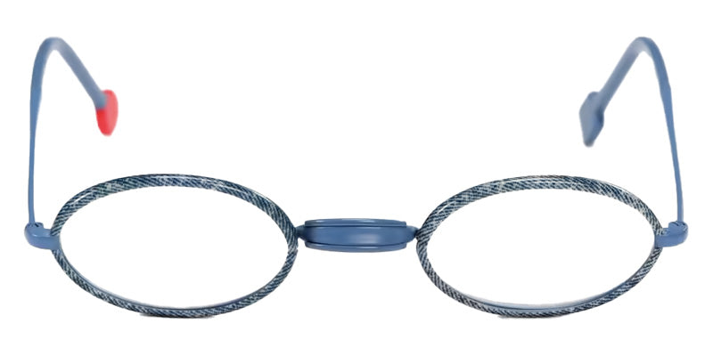 Sabine Be® Be Mayfair Eyeglasses - 995 Blue Jeans Satin - Blue Jeans Solid Shiny