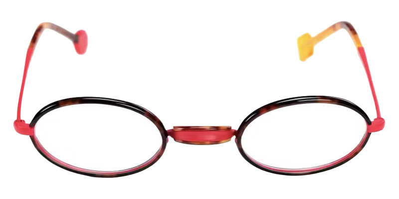 Sabine Be® Be Mayfair Eyeglasses - 999 Rose Fluorescent Satin - Blue Majorelle Shiny