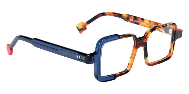 Sabine Be® Mini Be Cubic Swell Eyeglasses - 956 Blue Jeans Translucent Shiny - Scale Fawn Blue Jeans Shiny