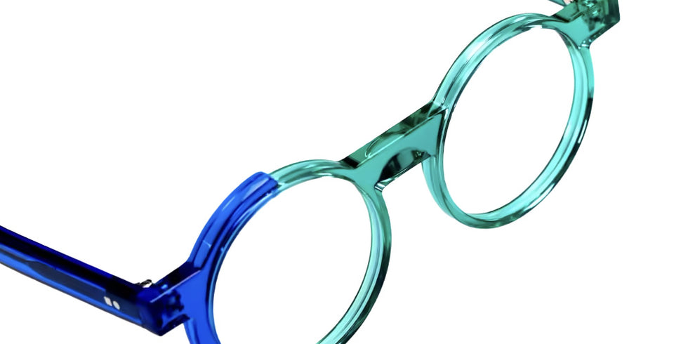 Sabine Be® Mini Be Loop Swell Eyeglasses - 949 Blue Majorelle Translucent Shiny - Mint Translucent Shiny