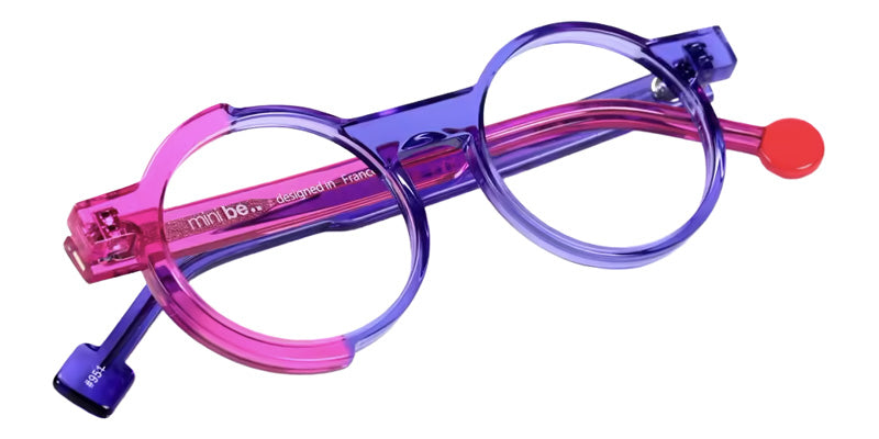 Sabine Be® Mini Be Loop Swell Eyeglasses - 951 Fuchsia Translucent Shiny - Violet Translucent Shiny