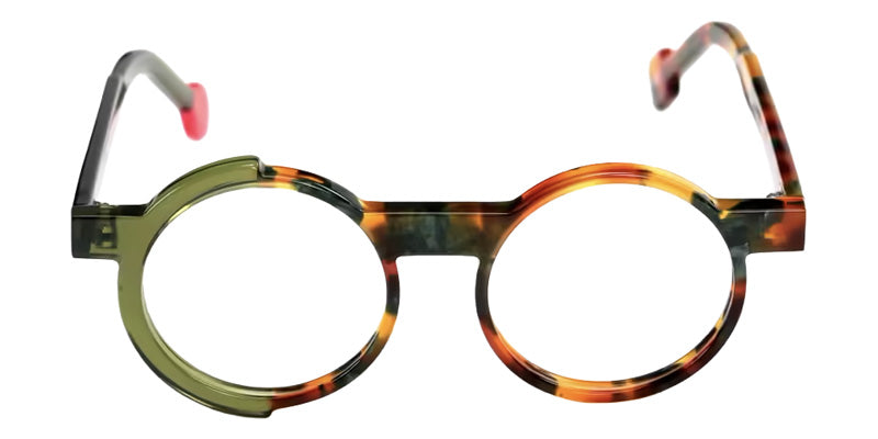 Sabine Be® Mini Be Loop Swell Eyeglasses - 952 Khaki Translucent Shiny - Scale Fawn Khaki Shiny