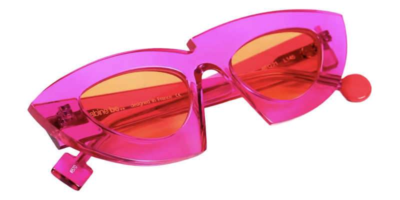 Sabine Be® Be Queen Sun Sunglasses - 870 O Violine Translucent Shiny Glasses Oranges