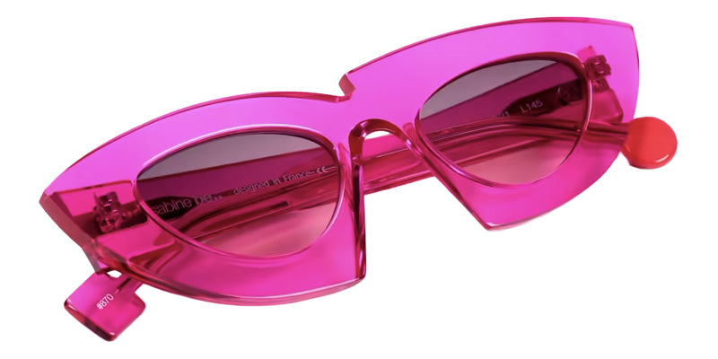 Sabine Be® Be Queen Sun Sunglasses - 870 Rw Violine Translucent Shiny Glasses Rosewoods
