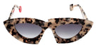 Sabine Be® Be Queen Sun Sunglasses - 944 Scale Taupe Chocolate Shiny