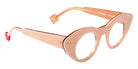 Sabine Be® Be Spicy Eyeglasses - 176 Nude Translucent Shiny/White/Nude Translucent Shiny