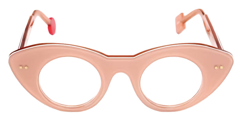 Sabine Be® Be Spicy Eyeglasses - 176 Nude Translucent Shiny/White/Nude Translucent Shiny