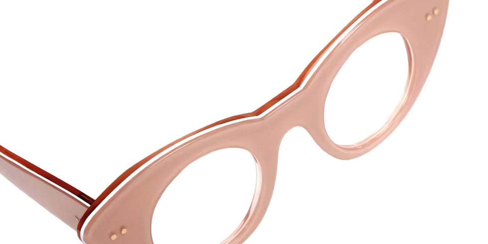Sabine Be® Be Spicy Eyeglasses - 176 Nude Translucent Shiny/White/Nude Translucent Shiny