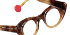 Sabine Be® Be Spicy Eyeglasses - 914 Scale Clear Degraded Shiny