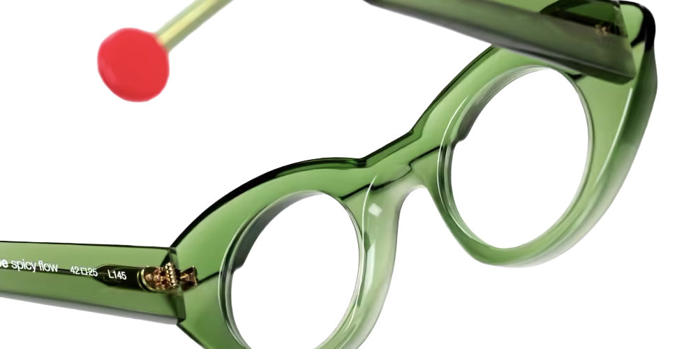 Sabine Be® Be Spicy Flow Eyeglasses - 851 Khaki Translucent Shiny/Khaki Translucent Mat