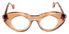 Sabine Be® Be Spicy Flow Eyeglasses - 854 Brown Translucent Shiny/Brown Translucent Mat