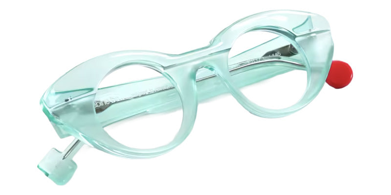 Sabine Be® Be Spicy Flow Eyeglasses - 935 Turquoise Translucent Shiny - Turquoise Translucent Mat