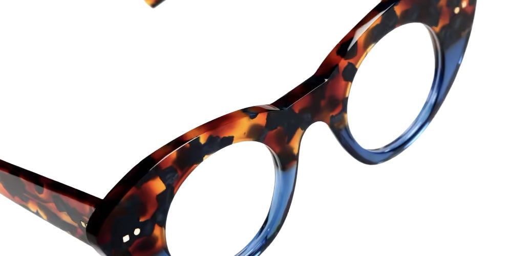 Sabine Be® Be Spicy Vibe Eyeglasses - 925 Scale Fawn Blue Jeans Shiny -Blue Jeans Translucent Shiny