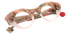 Sabine Be® Be Spicy Vibe Eyeglasses - 926 Scale Salmon|Khaki Shiny Pink Average Pearly Shiny