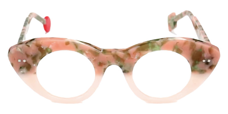 Sabine Be® Be Spicy Vibe Eyeglasses - 926 Scale Salmon|Khaki Shiny Pink Average Pearly Shiny