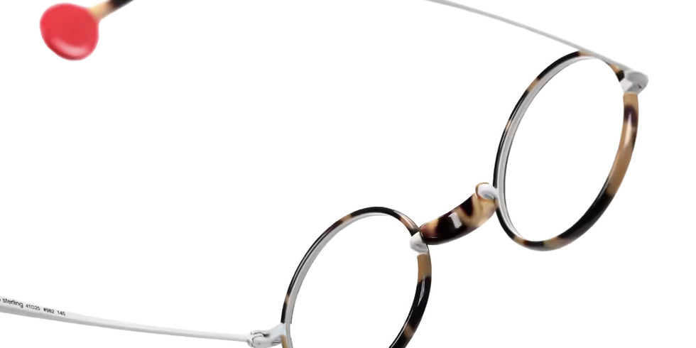Sabine Be® Be Sterling Eyeglasses - 982 White Satin - Scale Tokyo Shiny