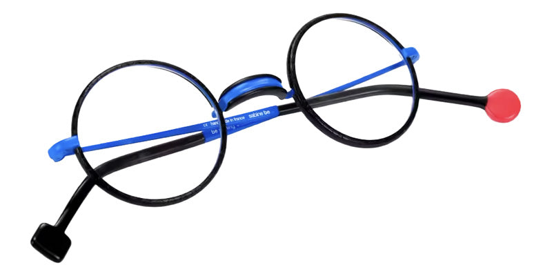Sabine Be® Be Sterling Eyeglasses - 983 Blue Majorelle Satin - Black Snake Mat