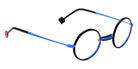 Sabine Be® Be Sterling Eyeglasses - 983 Blue Majorelle Satin - Black Snake Mat