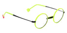 Sabine Be® Be Sterling Eyeglasses - 984 Black Shiny - Yellow Fluorescent Shiny