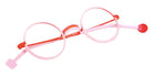 Sabine Be® Be Sterling Eyeglasses - 990 Orange Fluorescent Satin - Rose Pastel Shiny