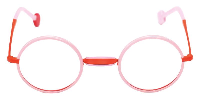 Sabine Be® Be Sterling Eyeglasses - 990 Orange Fluorescent Satin - Rose Pastel Shiny