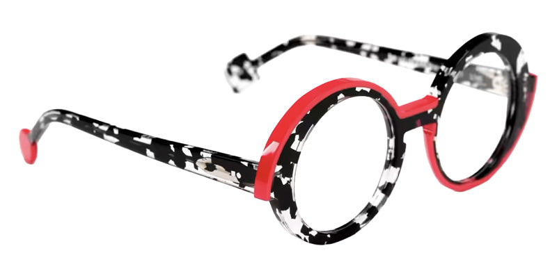 Sabine Be® Be Val de Loire Line Eyeglasses - 1002 Camouflage Black Crystal Shiny - Line Red