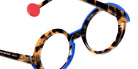 Sabine Be® Be Val de Loire Line Eyeglasses - 1003 Scale Tokyo Shiny - Line Blue Majorelle Shiny