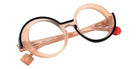 Sabine Be® Be Val de Loire Line Eyeglasses - 1004 Glitter Gold Rose Shiny - Line Blue Night Shiny