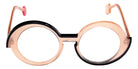 Sabine Be® Be Val de Loire Line Eyeglasses - 1004 Glitter Gold Rose Shiny - Line Blue Night Shiny