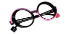 Sabine Be® Be Val de Loire Line Eyeglasses - 1005 Gray Fawn Shiny - Line Rose Fluorescent Shiny